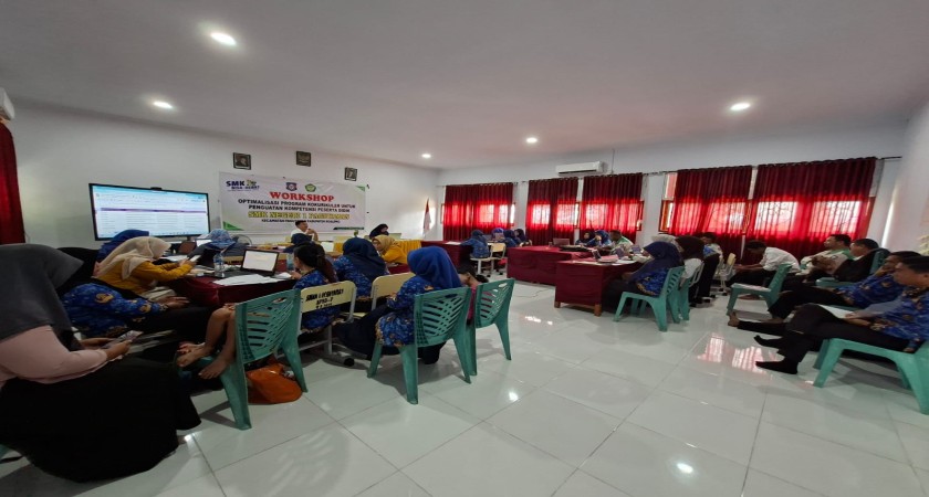 Pastikan Obyektivitas, SMKN 1 Paguyaman Gelar Rapat Penetapan Nilai Hasil Belajar Semester